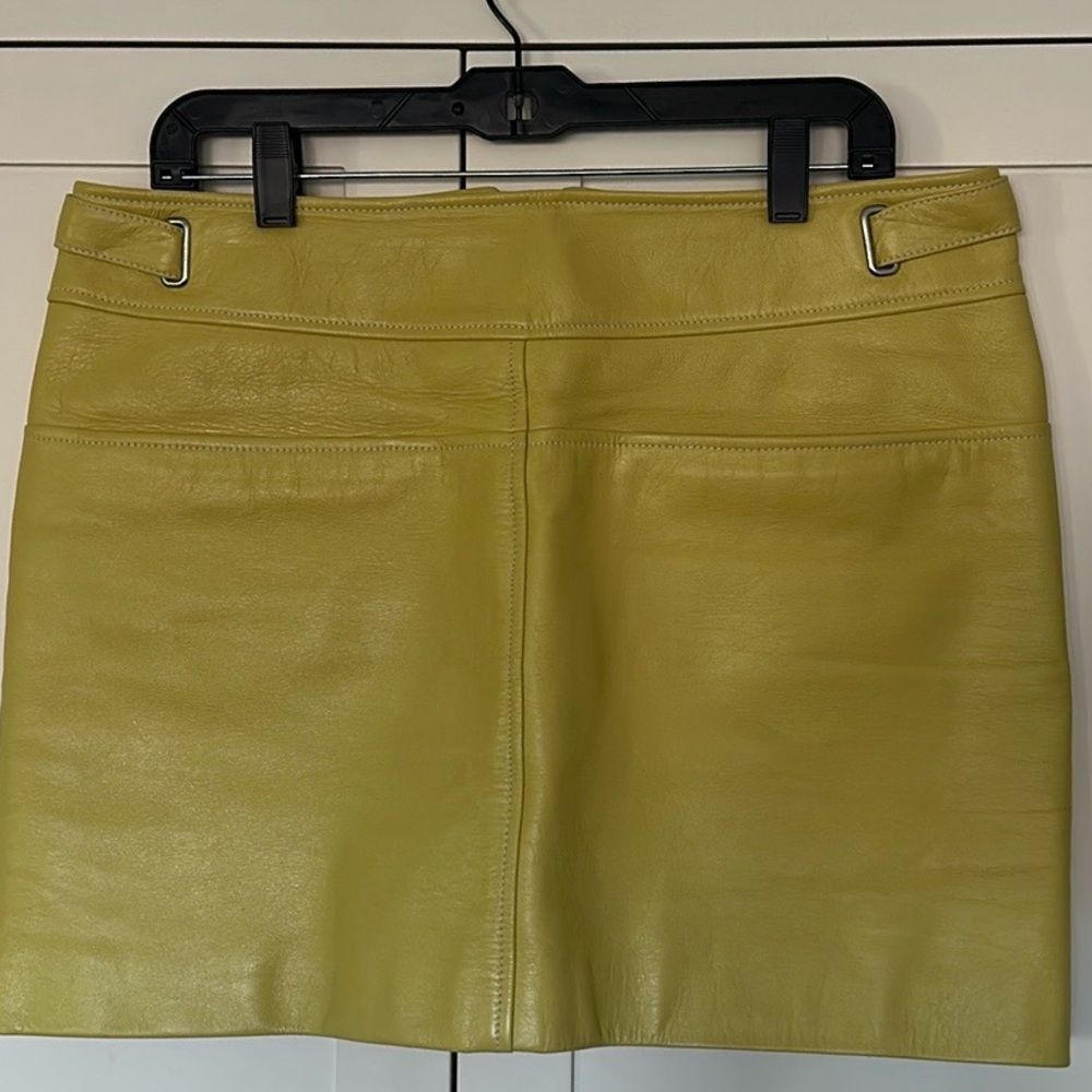 Coach leather miniskirt! - Picture 1 of 2